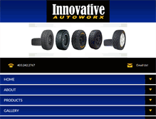 Tablet Screenshot of innovativeautoworx.com